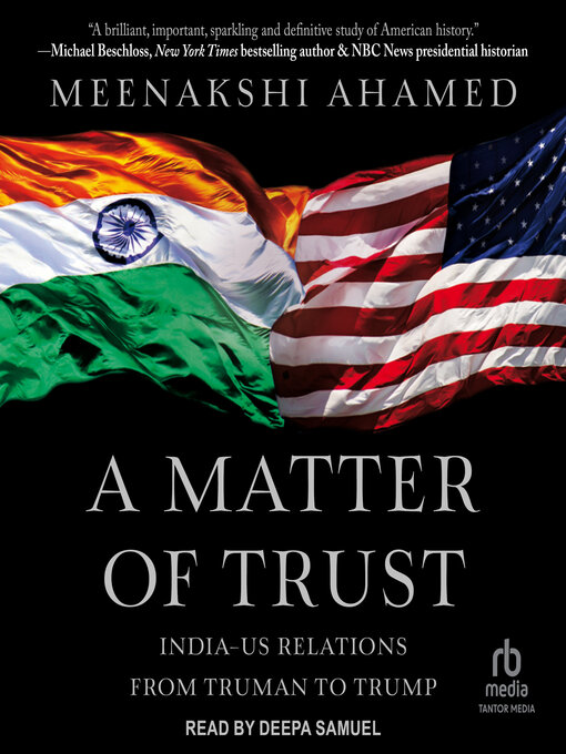 Title details for A Matter of Trust by Meenakshi Ahamed - Wait list